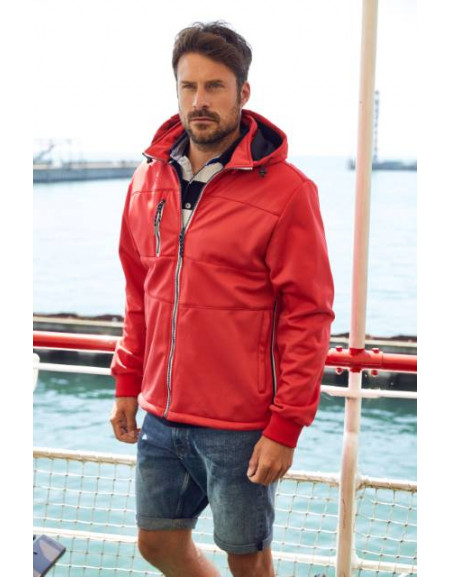 Jachetă softshell cu 3 straturi pentru bărbați „Maritim”